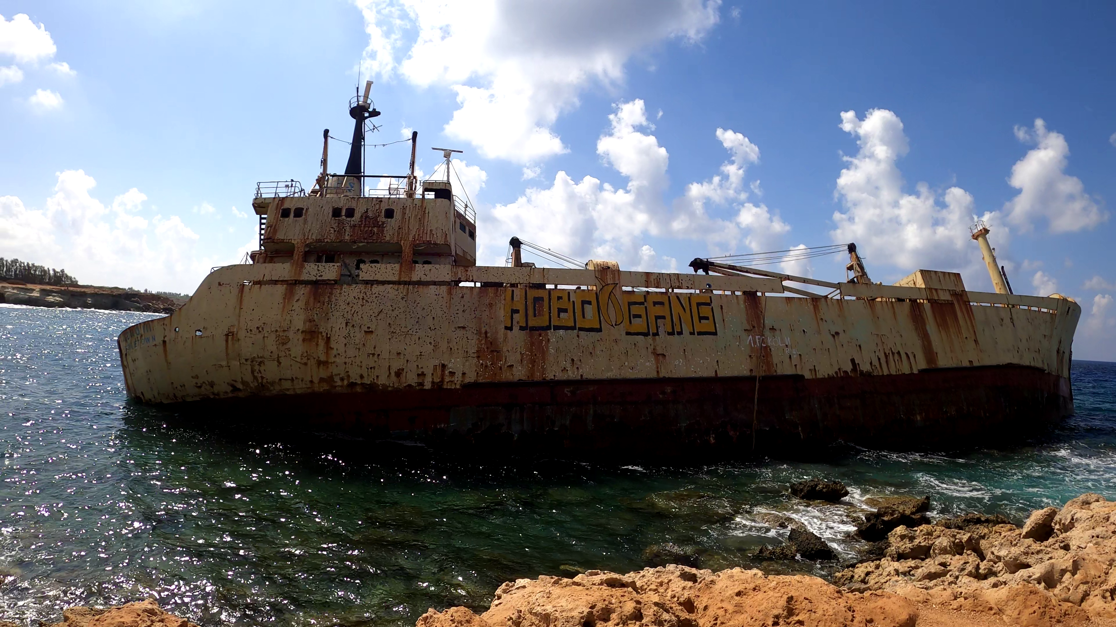 EDRO III shipwreck to Cyprus Relitto nave EDRO III a Cipro www.intotheblue.it
