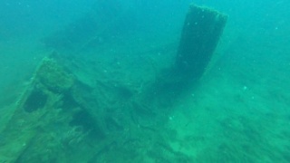 Diving on Tabarka wreck